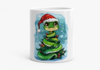 Чашка Змія Новорічна 2025