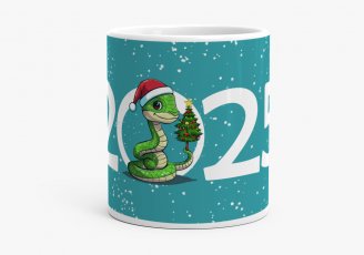 Чашка Новорічна Змія 2025