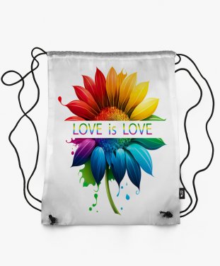 Рюкзак Love is Love Соняшник LGBT