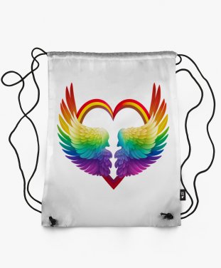 Рюкзак ЛГБТ Крила кохання