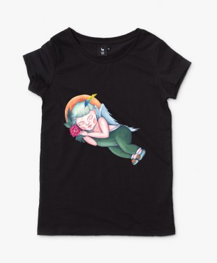 Жіноча футболка Малюк янгол