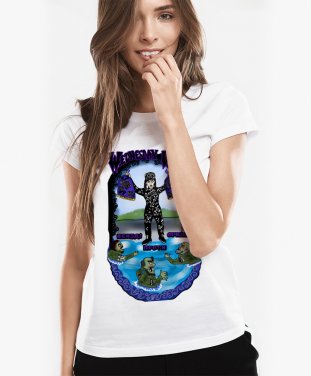 Жіноча футболка Венздей проти Орків