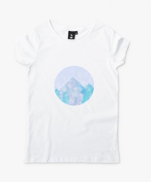 Жіноча футболка winter mountains