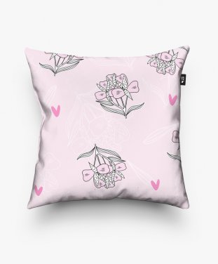 Подушка квадратна floral print