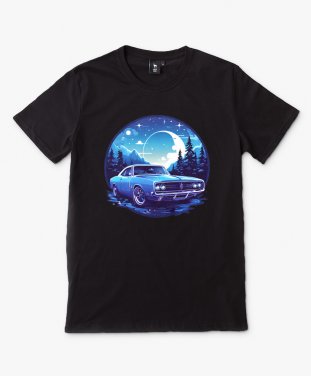 Чоловіча футболка Потужний класичний автомобіль