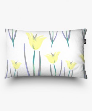 Подушка прямокутна tulips