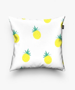 Подушка квадратна pineapples
