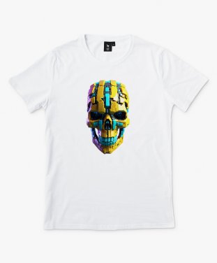Чоловіча футболка Кібер-череп