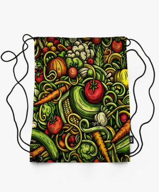 Рюкзак Vegetables doodle