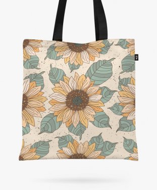 Авоська Соняшник з листям (патерн) / Sunflower with Leaves (pattern)
