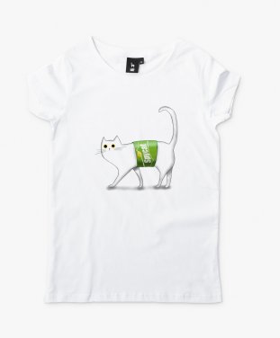 Жіноча футболка Спрайт-кіт
