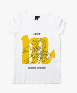 Жіноча футболка Скорпион