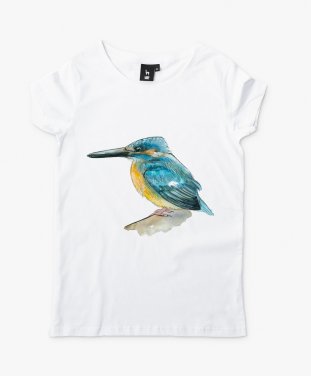 Жіноча футболка Watercolor bird