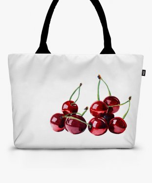 Шопер Watercolour cherries
