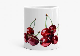 Чашка Watercolour cherries