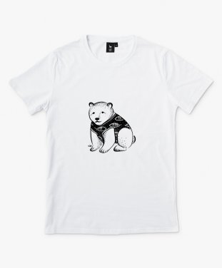 Чоловіча футболка Белый Медвежонок
