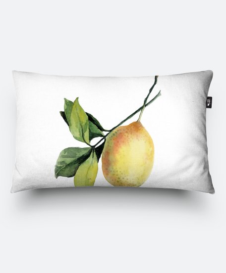 Подушка прямокутна Лимон