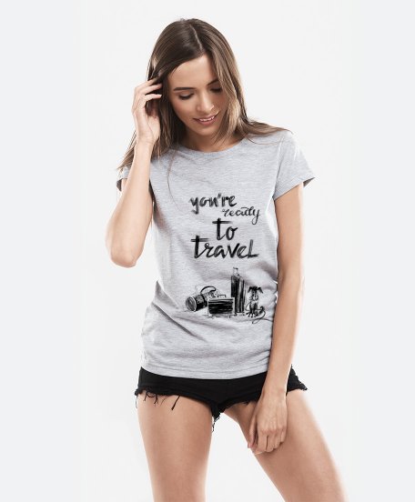 Жіноча футболка К путешествию готов
