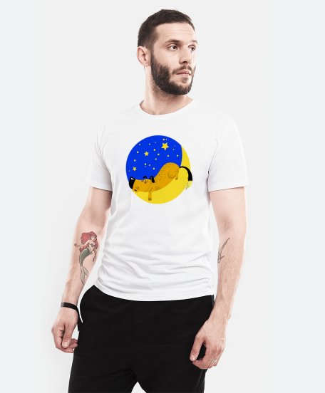 Чоловіча футболка Лунный пёс
