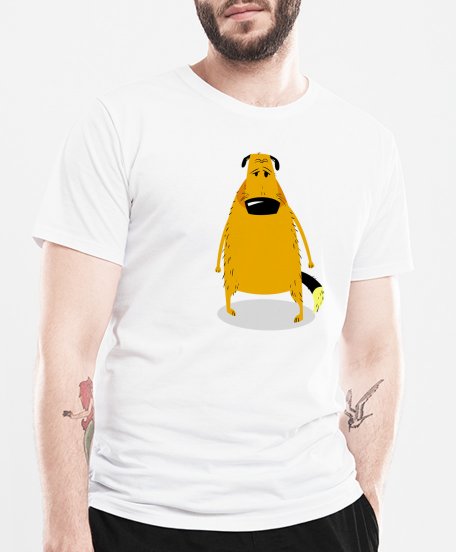 Чоловіча футболка Грустный пёс