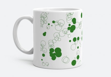 Чашка Зеленый горошек