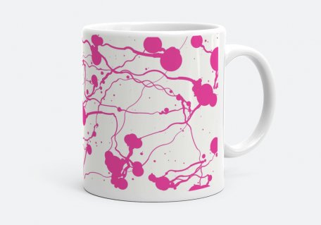 Чашка Розовые пятна