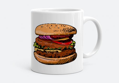 Чашка hamburger 