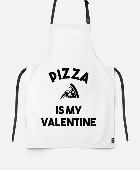 Фартух Pizza is my valentine