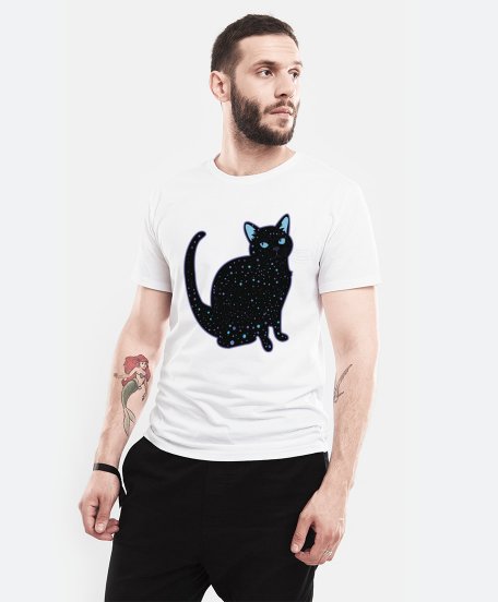 Чоловіча футболка Space cat