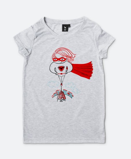 Жіноча футболка superhero girl