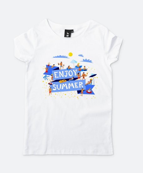 Жіноча футболка Enjoy summer