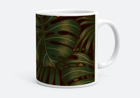 Чашка Тропический узор