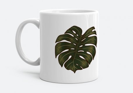 Чашка Тропический лист