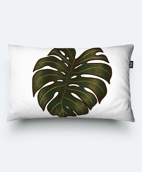 Подушка прямокутна Тропический лист