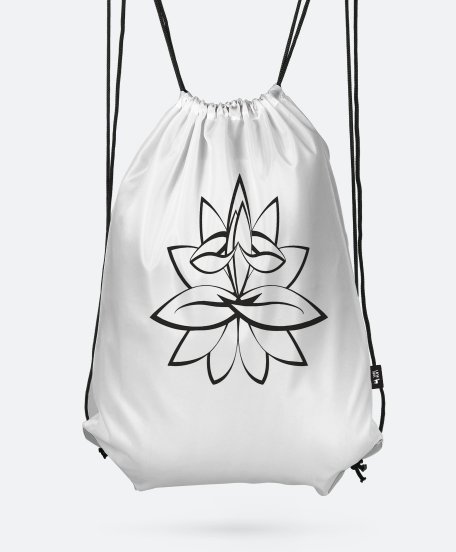 Рюкзак he Lotus holding a lotus (Yoga Meditation & Zen Contemplation)