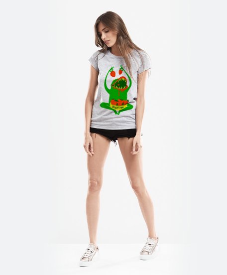 Жіноча футболка Vegan now