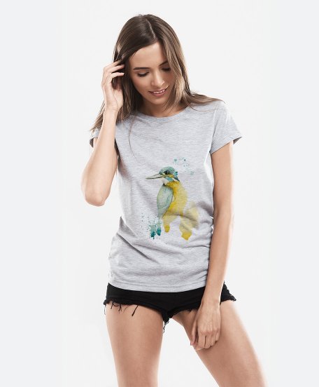 Жіноча футболка Зимородок