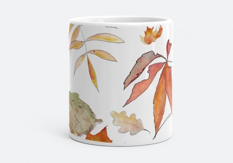 Чашка Осенний принт