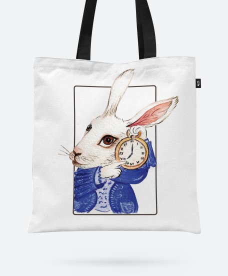 Авоська Акварельний кролик | Watercolor Rabbit