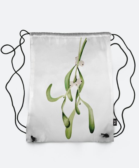 Рюкзак Омела (акварель) | Mistletoe (watercolor)
