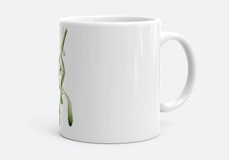 Чашка Омела (акварель) | Mistletoe (watercolor)