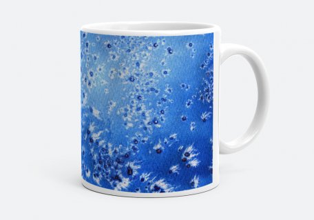 Чашка Текстурний синій