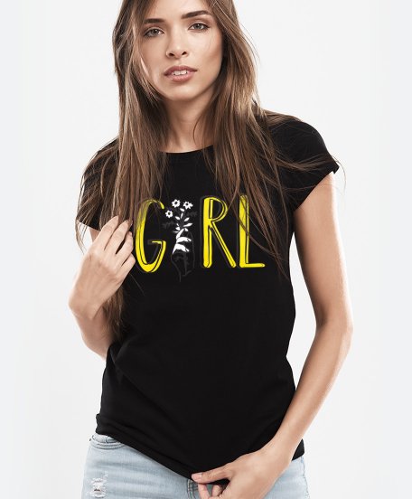 Жіноча футболка Girl