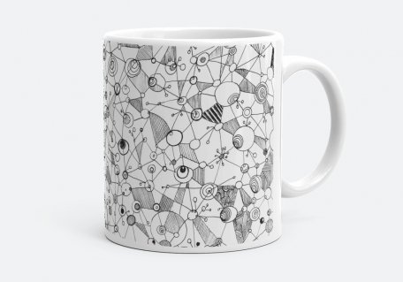 Чашка Абстрактная геометрия 