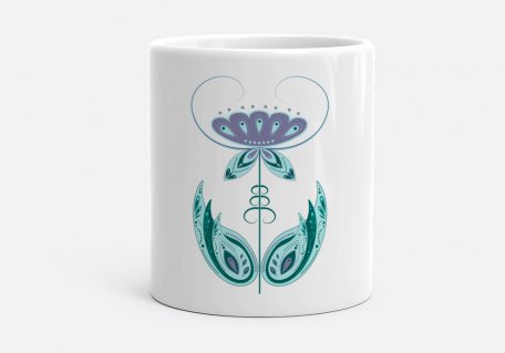 Чашка Восточный цветок