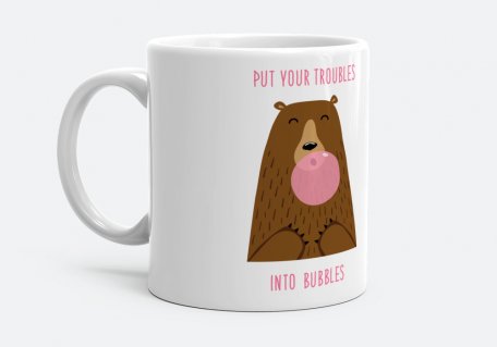 Чашка Беззаботный Медведь