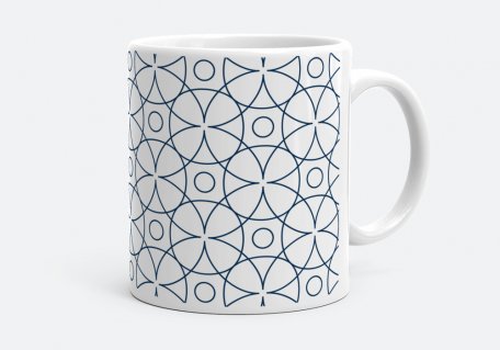 Чашка Геометрический орнамент