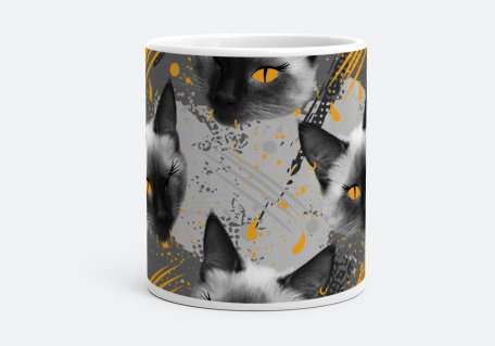 Чашка Сиамская кошка