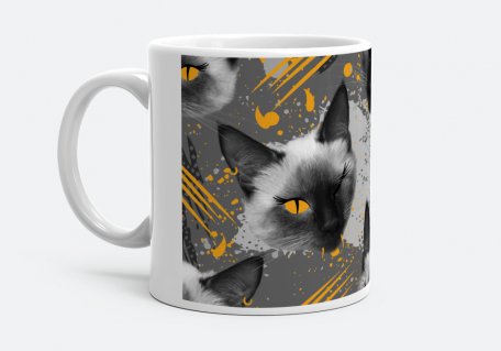 Чашка Сиамская кошка
