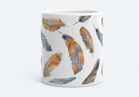 Чашка Акварельные перья